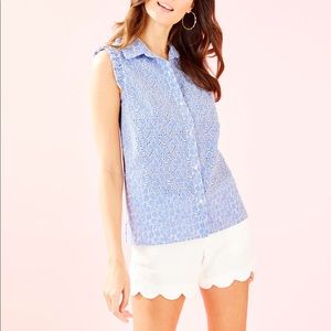 Lilly Pulitzer Buttercup Shorts in White